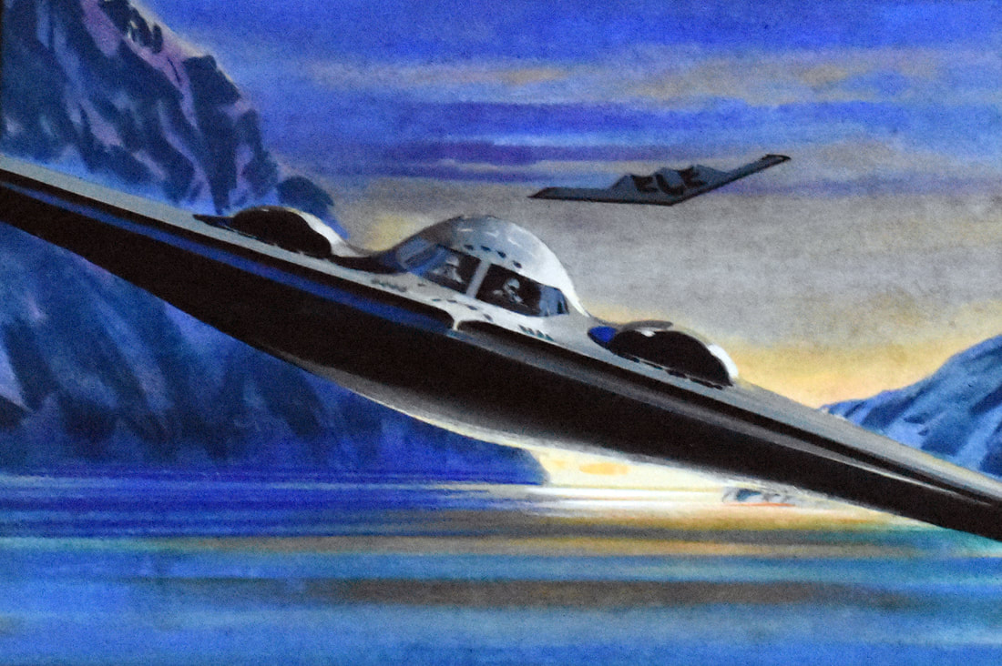 Otto Kuhni Artwork - B2 Bomber