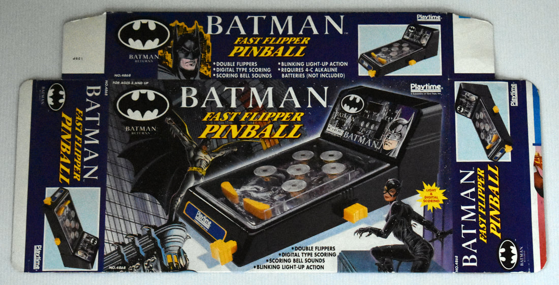 Otto Kuhni Artwork - Packaging - Batman Fast Flipper Pinball