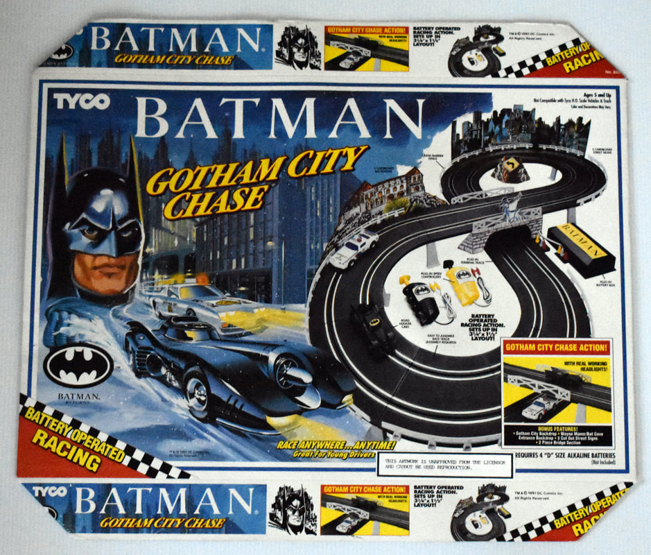 Otto Kuhni Artwork - Packaging - Batman Gotham City Chase