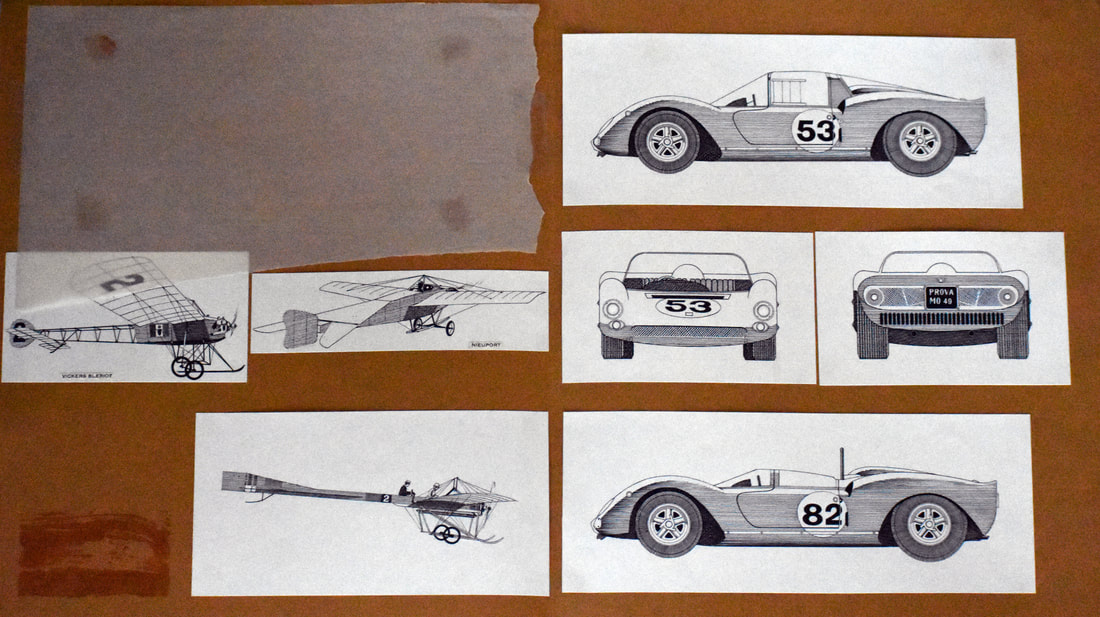 Otto Kuhni Artwork - Cars and Airplanes