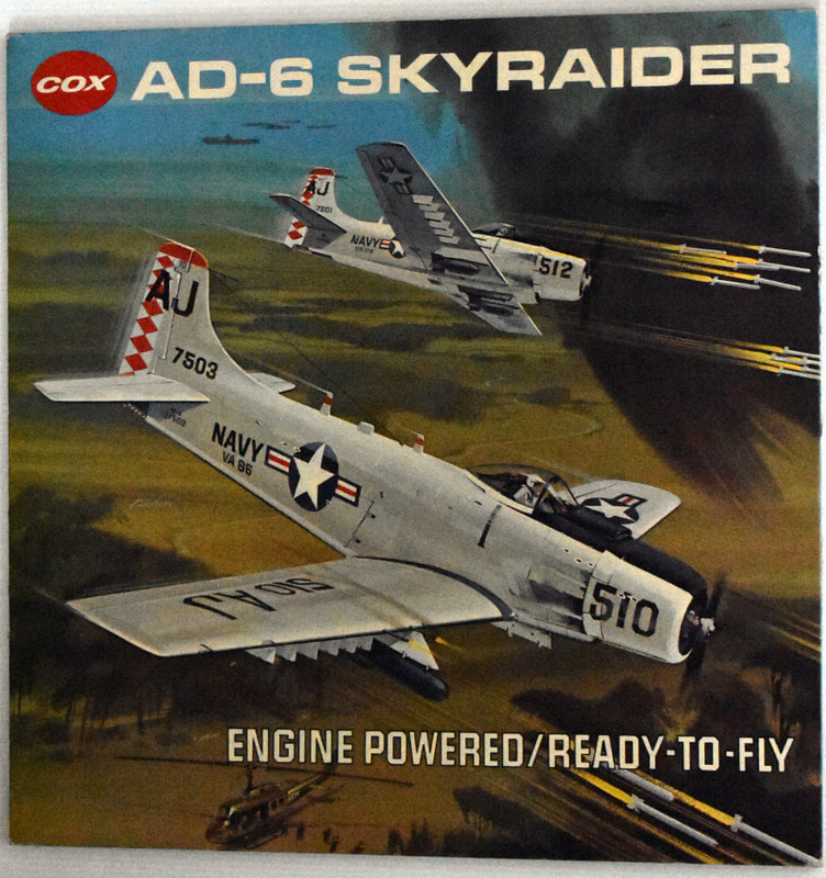 Otto Kuhni Artwork - Early Commercial Works - Cox - AD-6 Skyraider