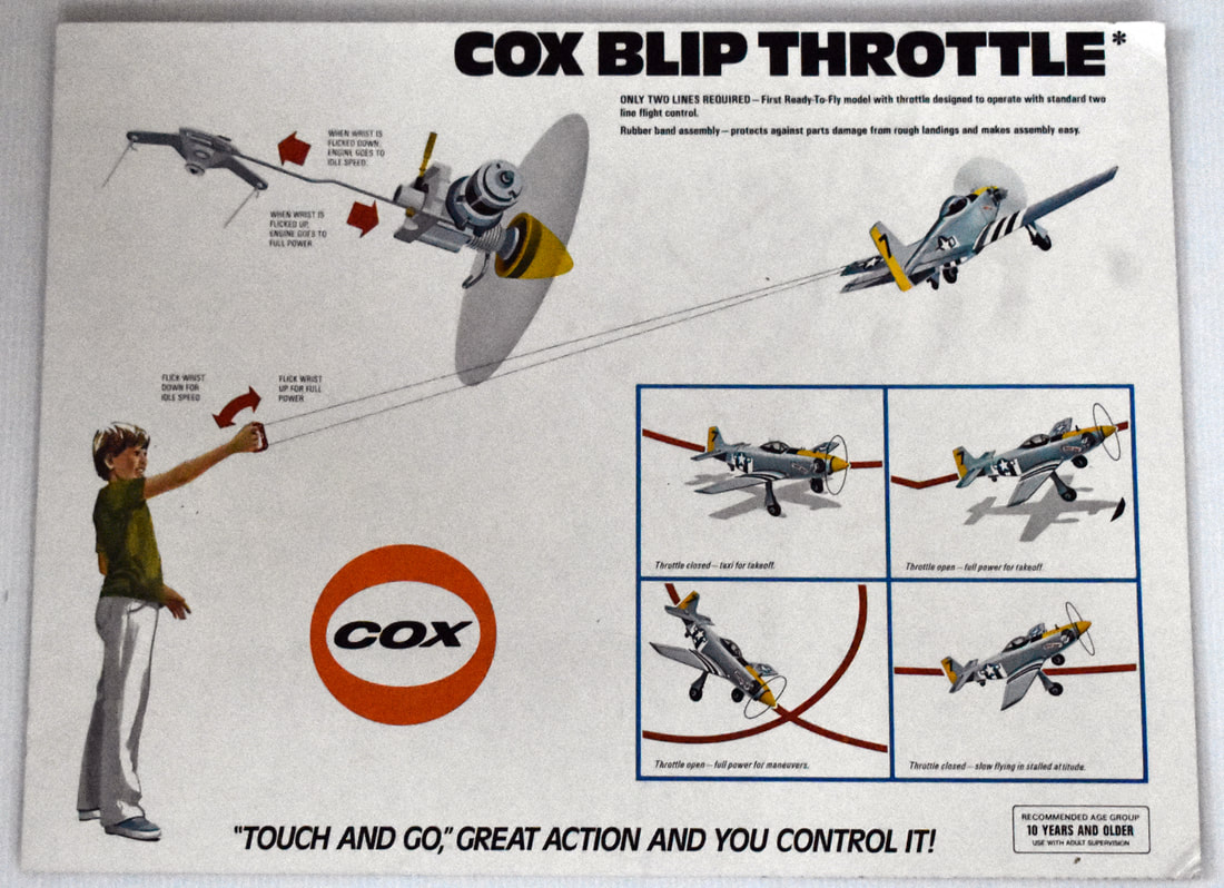 Otto Kuhni Artwork - Early Commercial Works - Cox - Blip Throttle