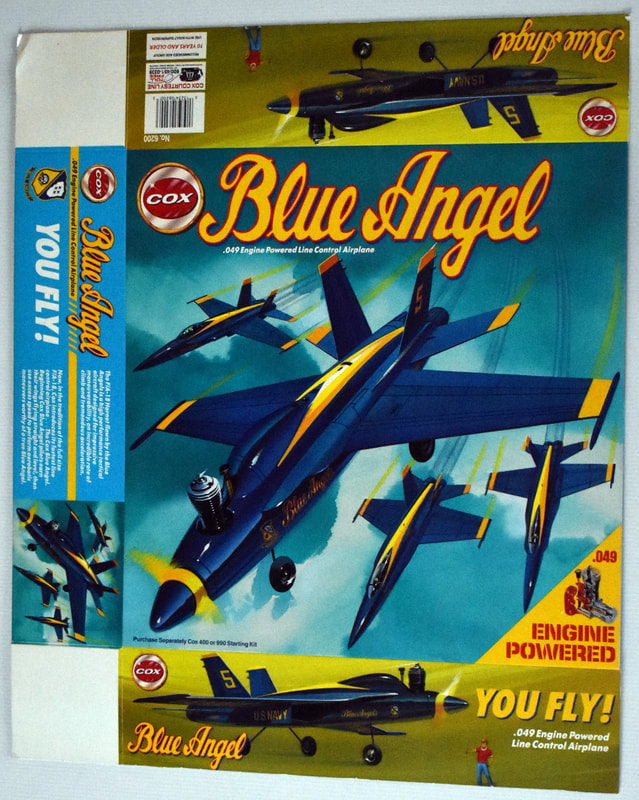 Otto Kuhni Artwork - Early Commercial Works - Cox - Blue Angel