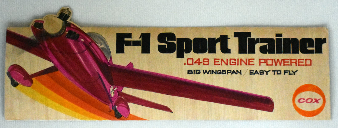 Otto Kuhni Artwork - Early Commercial Works - Cox - F-1 Sport Trainer