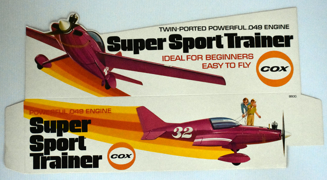 Otto Kuhni Artwork - Early Commercial Works - Cox - Super Sport Trainer