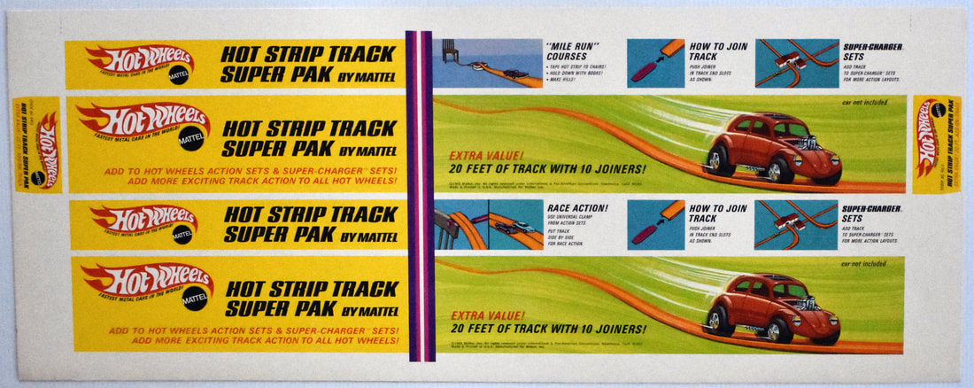 Otto Kuhni Artwork - Hot Wheels Related - Hot Strip Track Super Pak