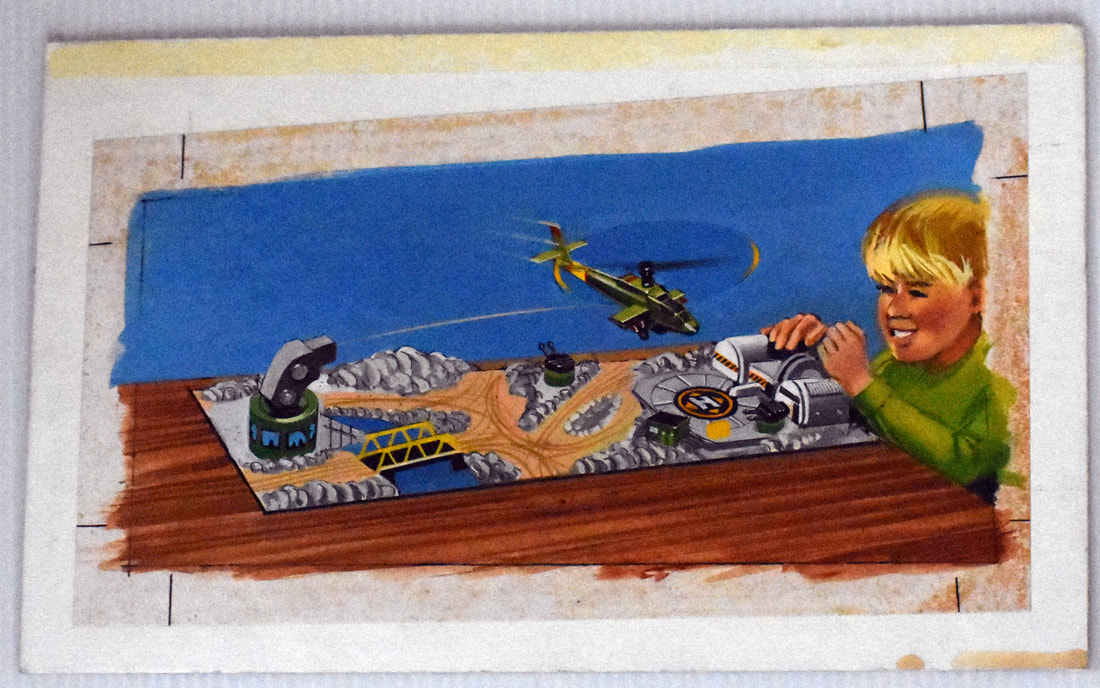 Otto Kuhni Artwork - Painting - Helicopter Game