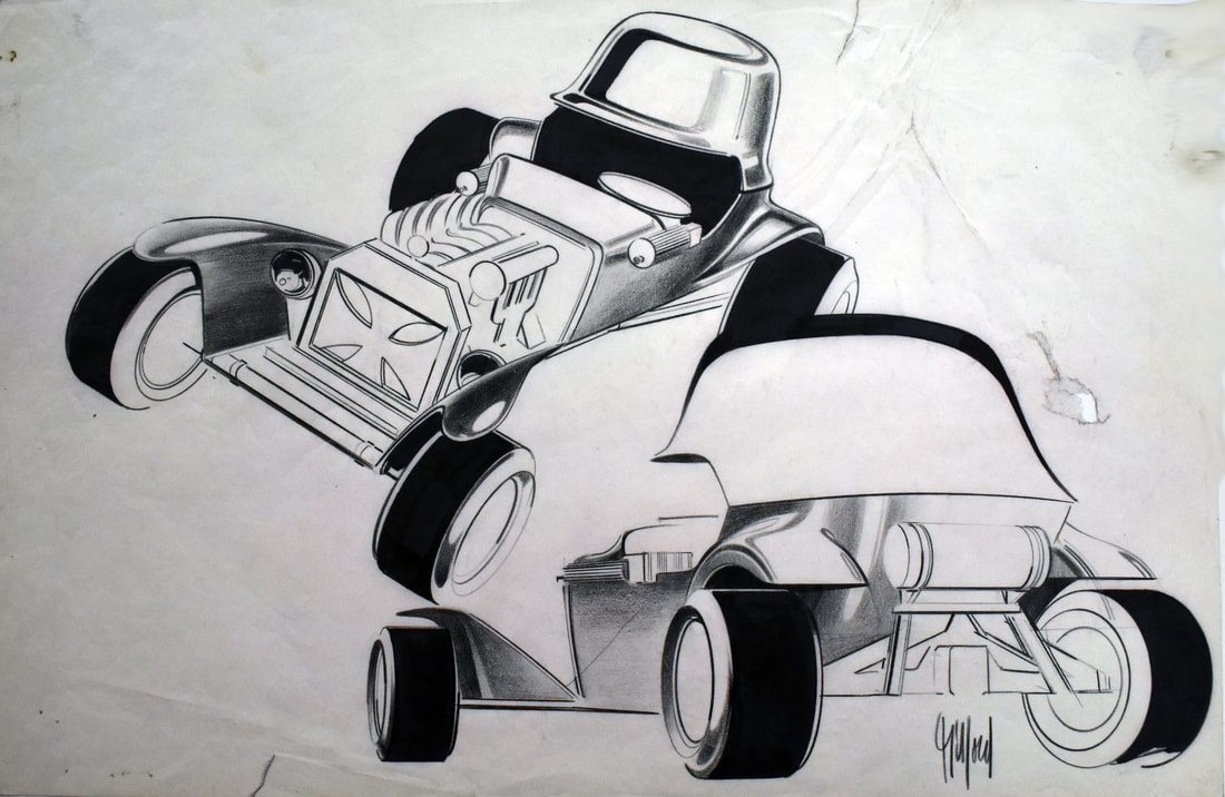 Ira Gilford - Illustrations - Roadster