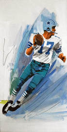 Otto Kuhni Artwork - Cowboys Football