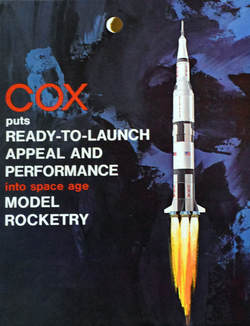 Otto Kuhni Artwork - Cox Model Rocketry