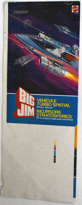 Otto Kuhni Artwork - Printer's Proofs - Big Jim Vehicle Turbo Spatial